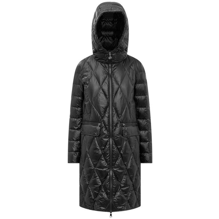 Moncler Logo Patch Long Down Puffer Coat 1C000 08 595ZZ 999