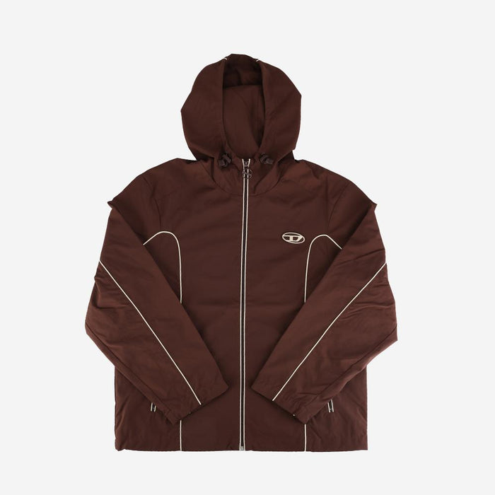 DIESEL Men’s J Hives Windbreaker Jacket A06149 0DGAM 7FG