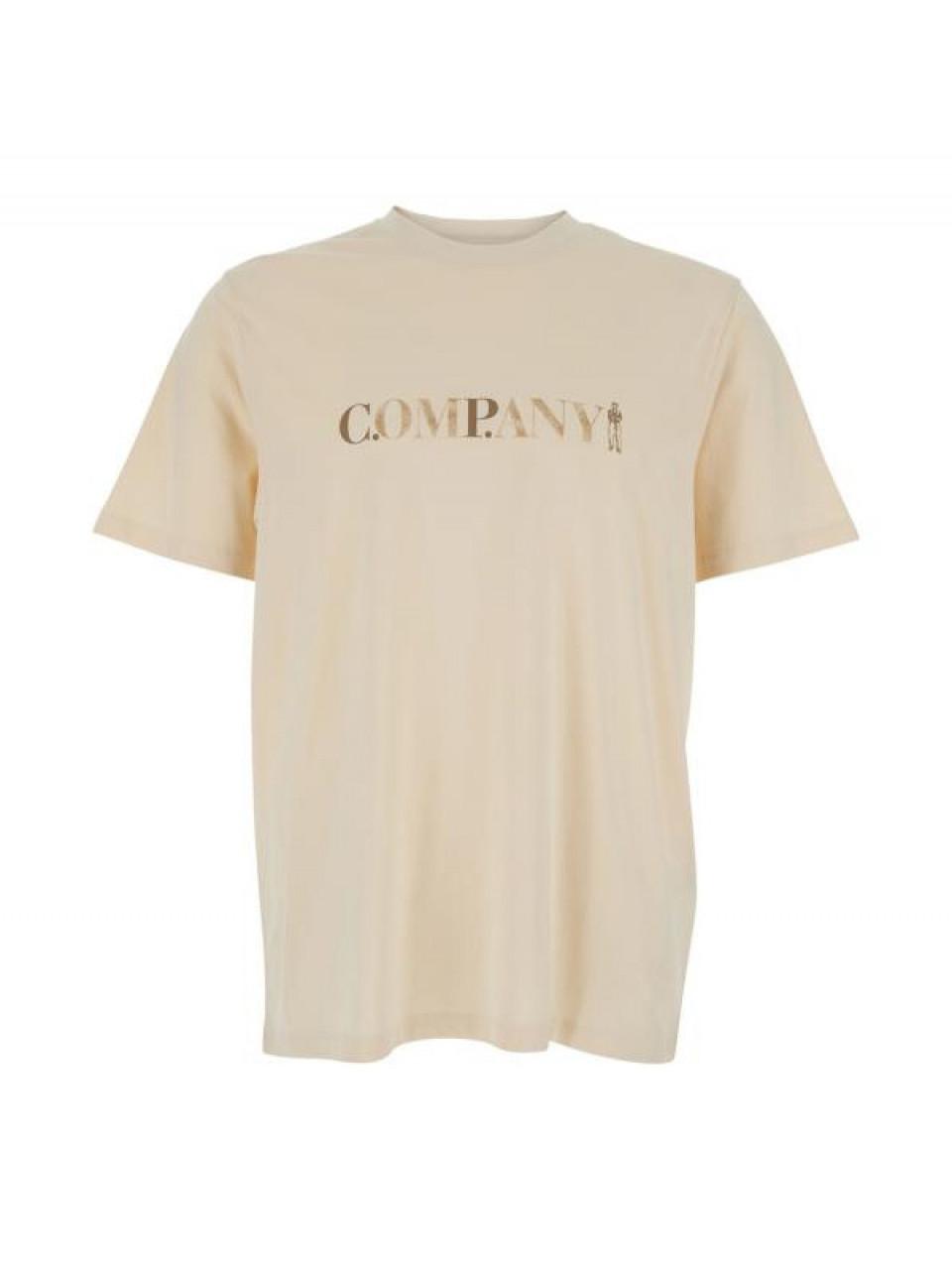 CP Company Jersey Short Sleeve Logo T-Shirt