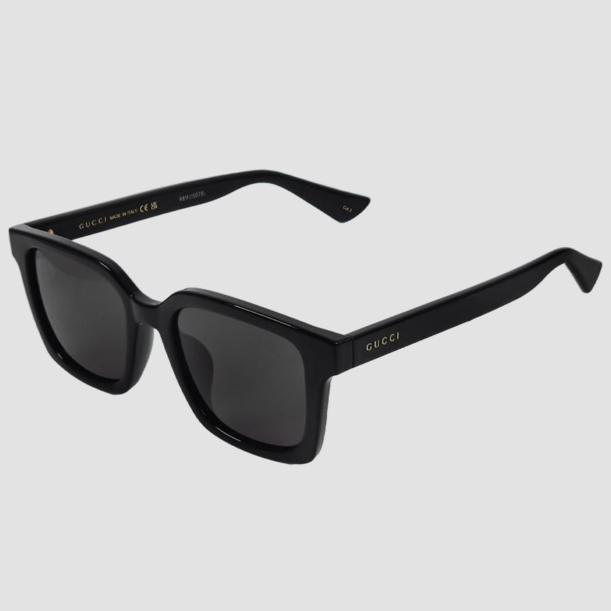 GUCCI Black Acetate Asian Fit Unisex Sunglasses GG1582SK 001