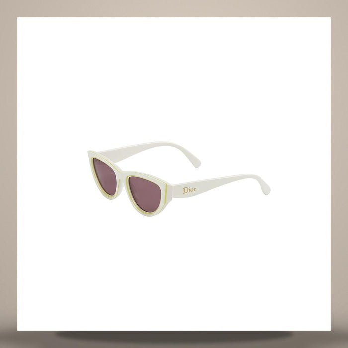 DIOR White Butterfly Sunglasses DPOPB1IXR 95G0