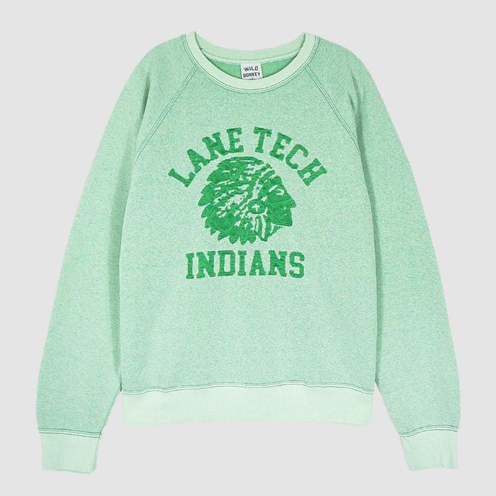 Wild Donkey Kelly Green LANETECH Graphic Embroidered Sweatshirt