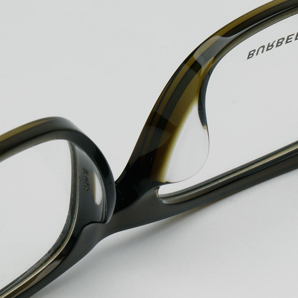 BURBERRY Dark Green Square Acetate Optical Glasses Asian Fit Unisex BE2384F 4026