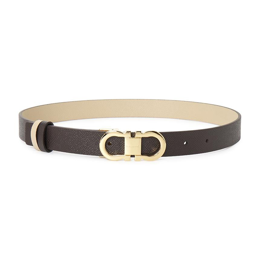 Ferragamo Gancini Reversible Women’s Belt Pre-Cut 230294 0780408