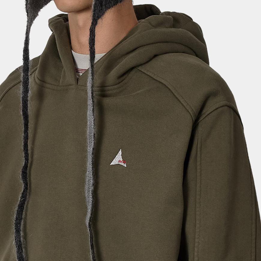 ROA Men’s Logo Hoodie 490gsm RBMW0634FA403 GRN0012