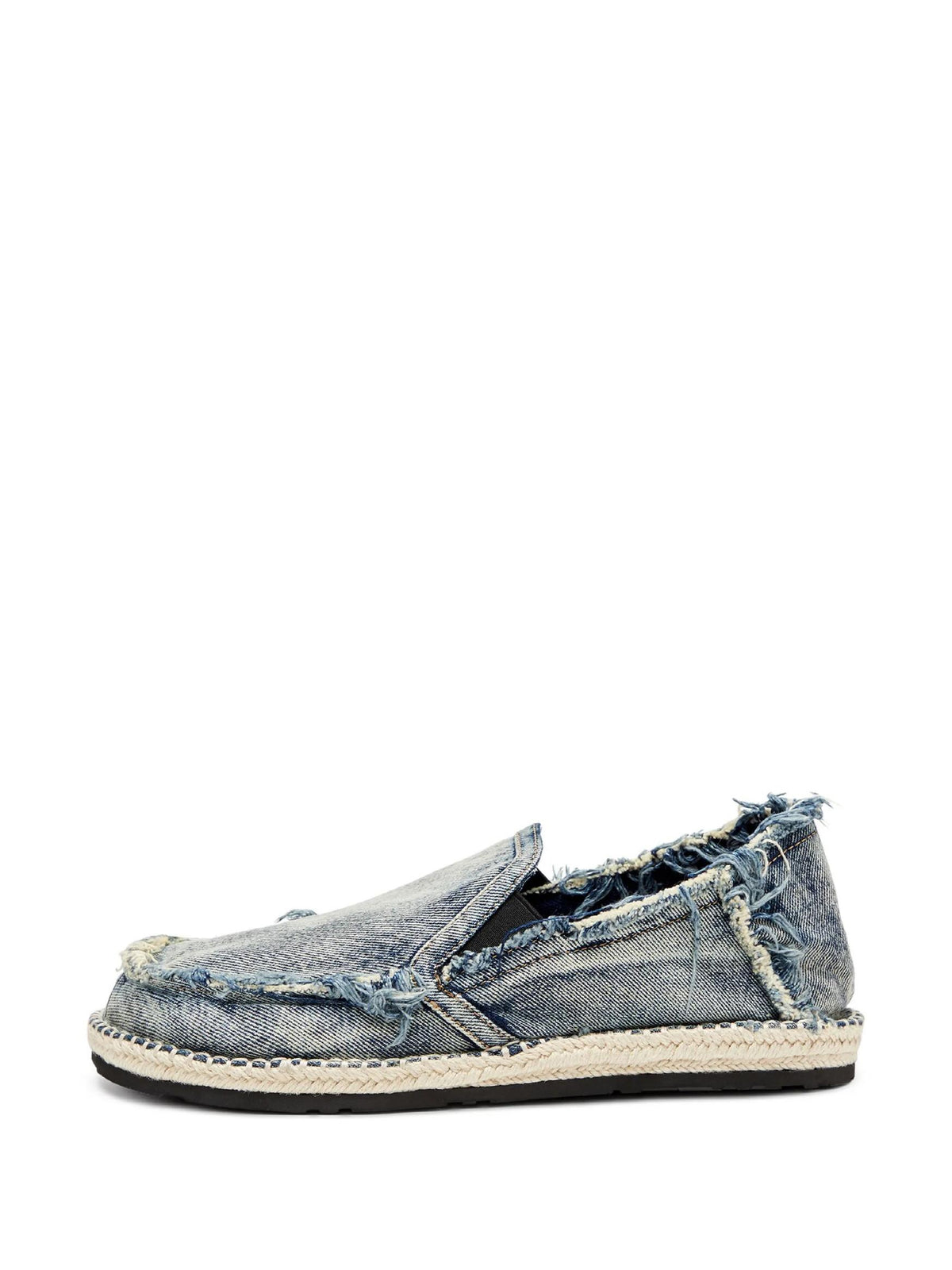 DIESEL Blue Denim Beige Espadrille Loafers Y03539 P0585 HA378 Y03539P0585 HA378