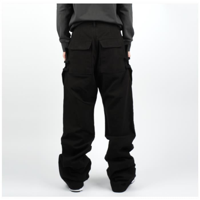 Rick Owens Denim Wide Stephan Cargo Pants RU02D6346 TB 09