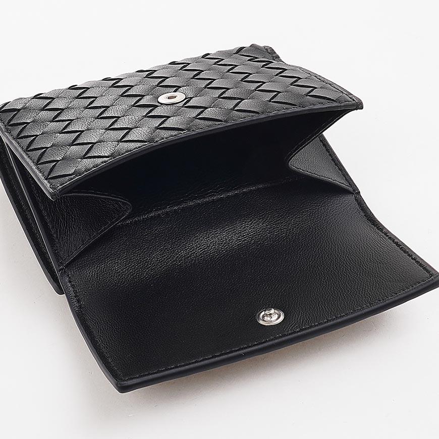 Bottega Veneta Intrecciato Mini Leather Wallet for Women
