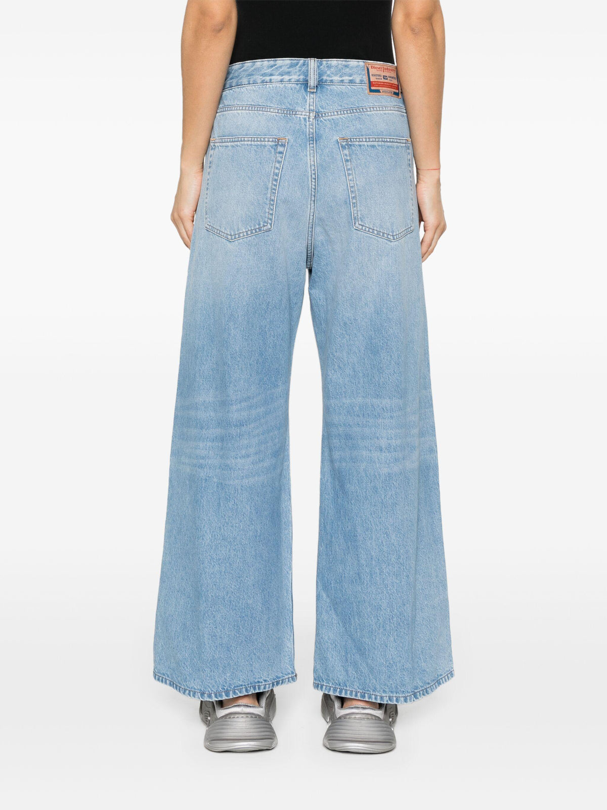 DIESEL Light Blue 1996 DSIRE Mid Rise Straight Leg Denim Jeans