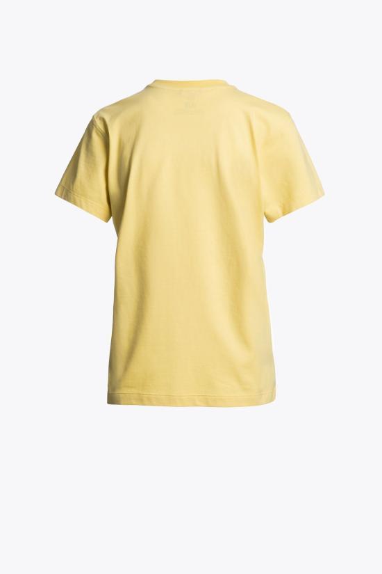Parajumpers Short Sleeve T-Shirt Women’s White Cotto SER33282 SUNBEAM YELLOW DOM