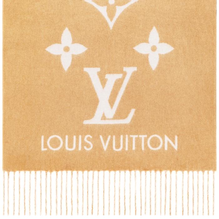 Louis Vuitton Reykjavik Gradient Scarf Beige M73675