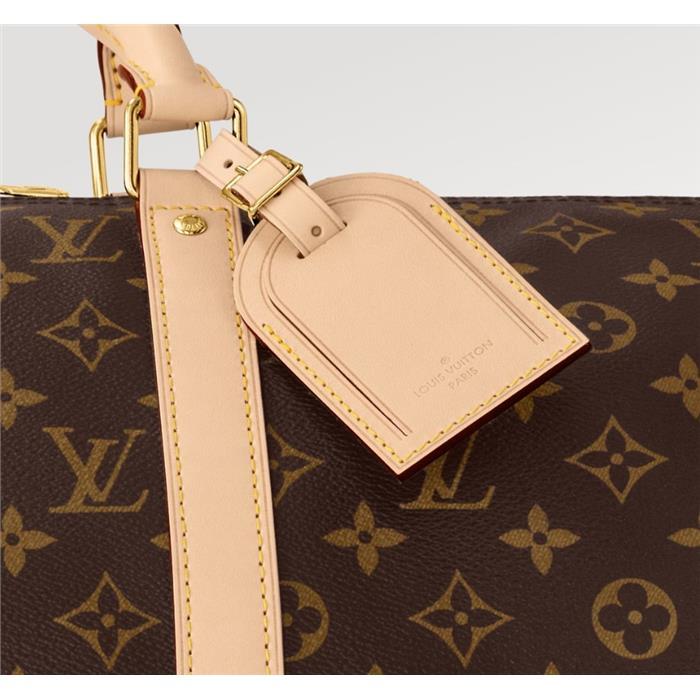 Louis Vuitton Keepall Bandouliere 50 Monogram Canvas Travel Shoulder Bag