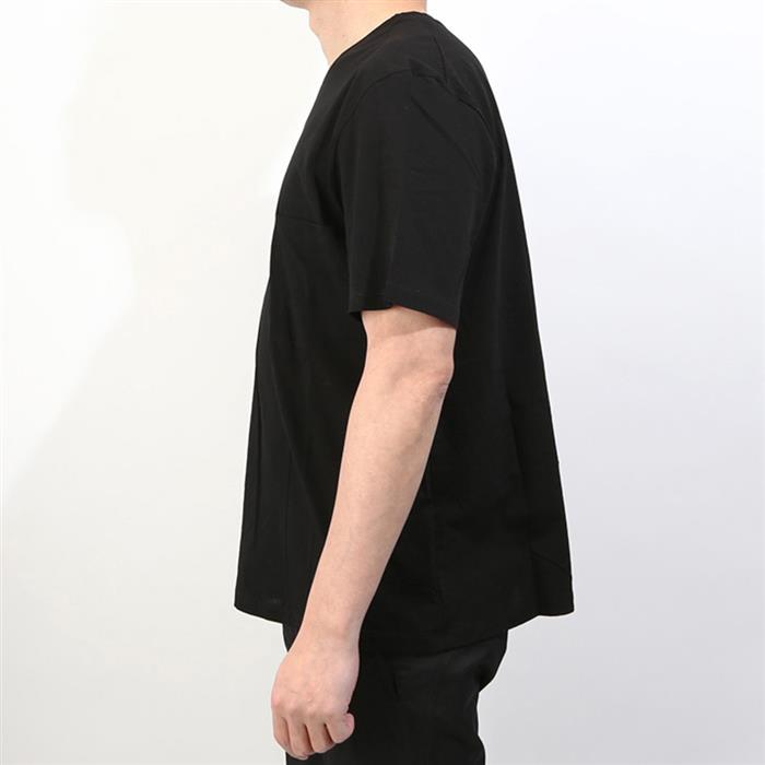 JIL SANDER Black Cotton Short Sleeve Crewneck T-Shirt