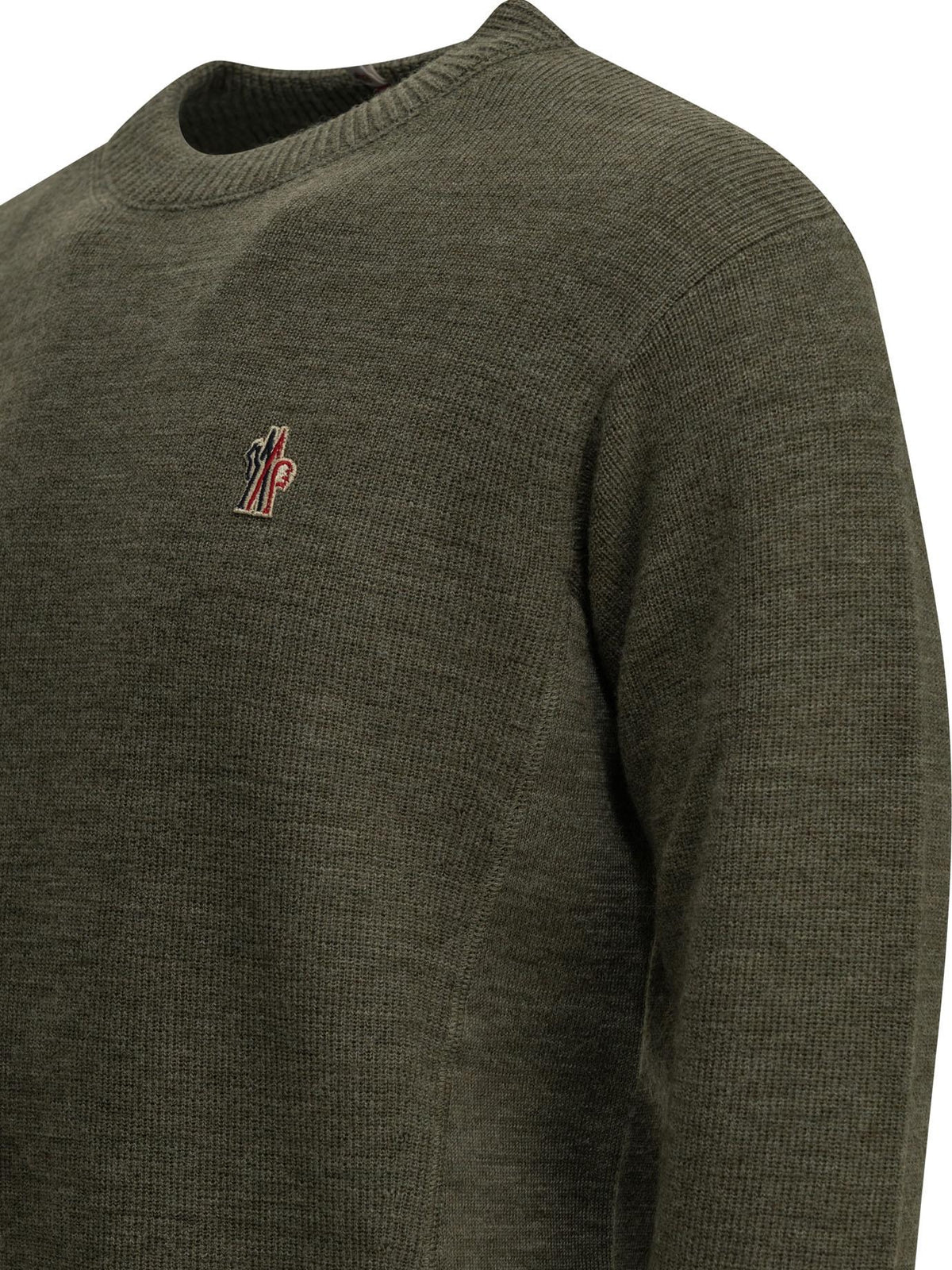 Moncler Wool Round Neck Knit Sweater for Men