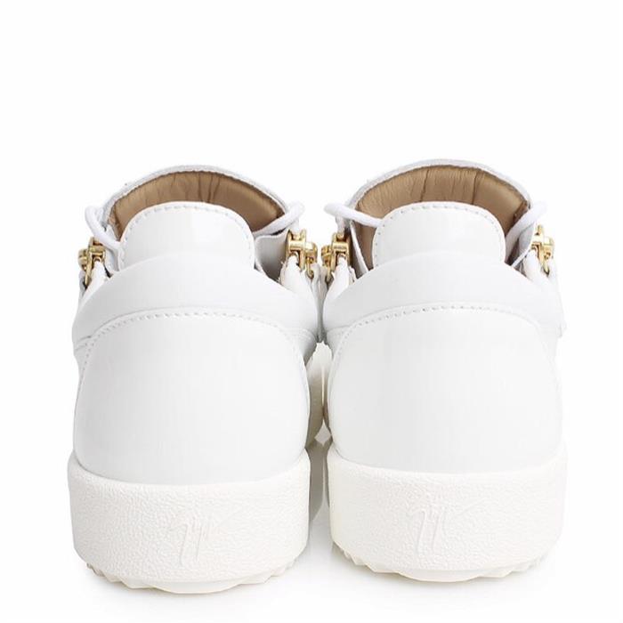 Giuseppe Zanotti May London White Low-Top Sneakers Women