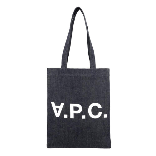 A.P.C. Denim Canvas Tote Bag Eco Shopper M61445 IAI INDIGO