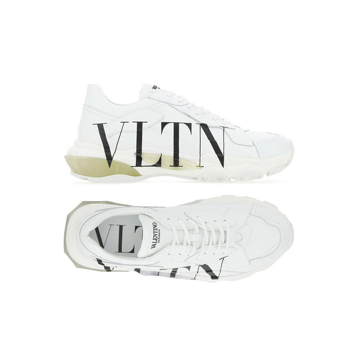 VALENTINO VLTN Bounce White Low-Top Sneakers for Men