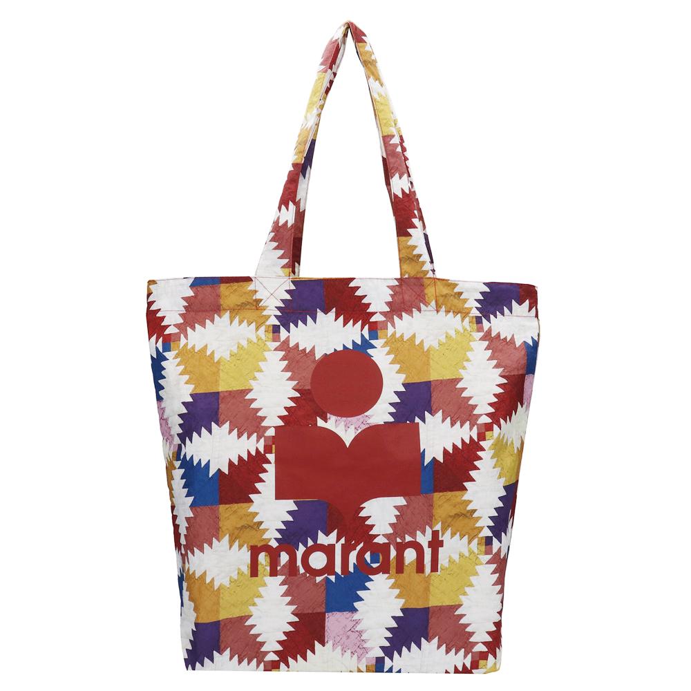 Isabel Marant WOOM Logo Graphic Canvas Tote Bag