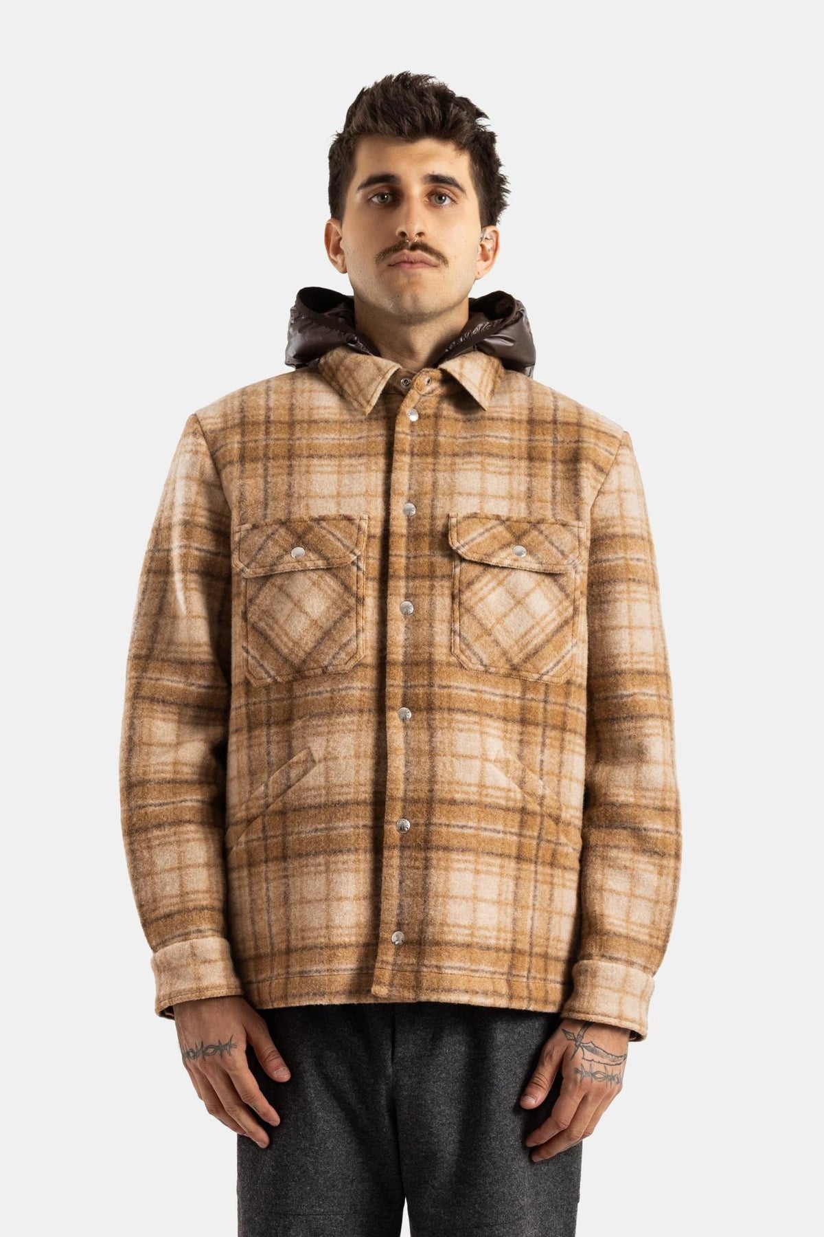 Moncler Black Down Puffer Jacket for Men