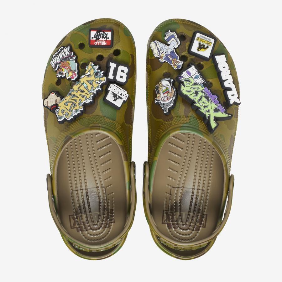 CROCS x XLARGE Classic Clog Camo Men's Sandals 208878 960