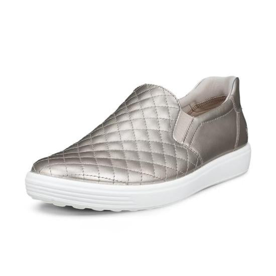 ecco Pure Cashmere Leather Sneakers 470843 61543