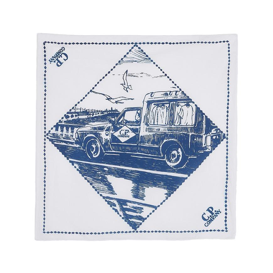 CP Company Muslin Graphic Scarf for Men 20CMAC279A 110349P 103