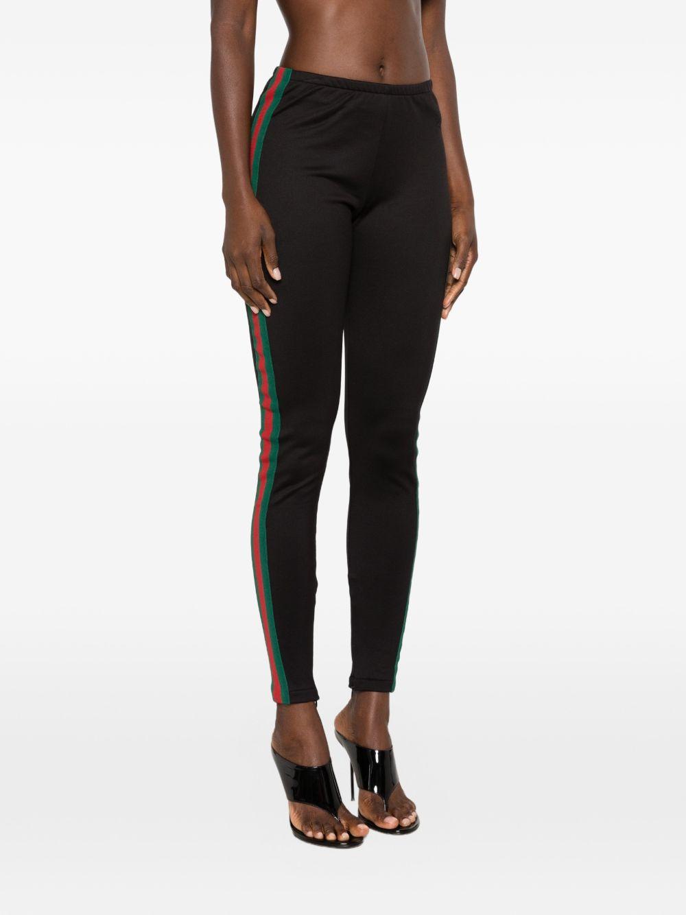 GUCCI Black Stretch Leggings Women’s Pants