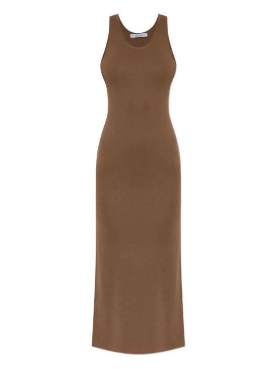 Max Mara Virgin Wool Long Dress 21326031600 004