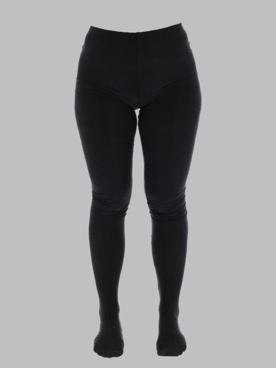 Maison Margiela Black Stretch Leggings