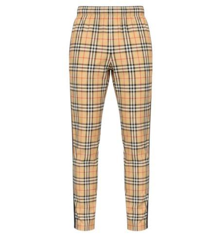 BURBERRY Check Classic Pants for Women