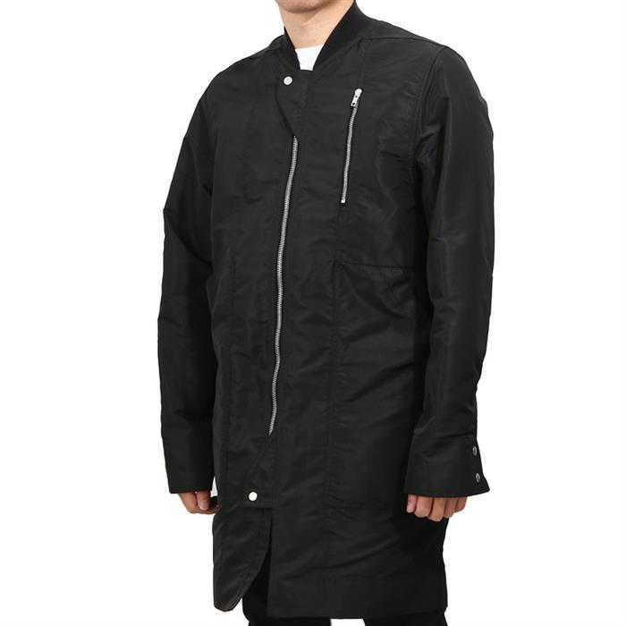 Rick Owens Black Long Jacket