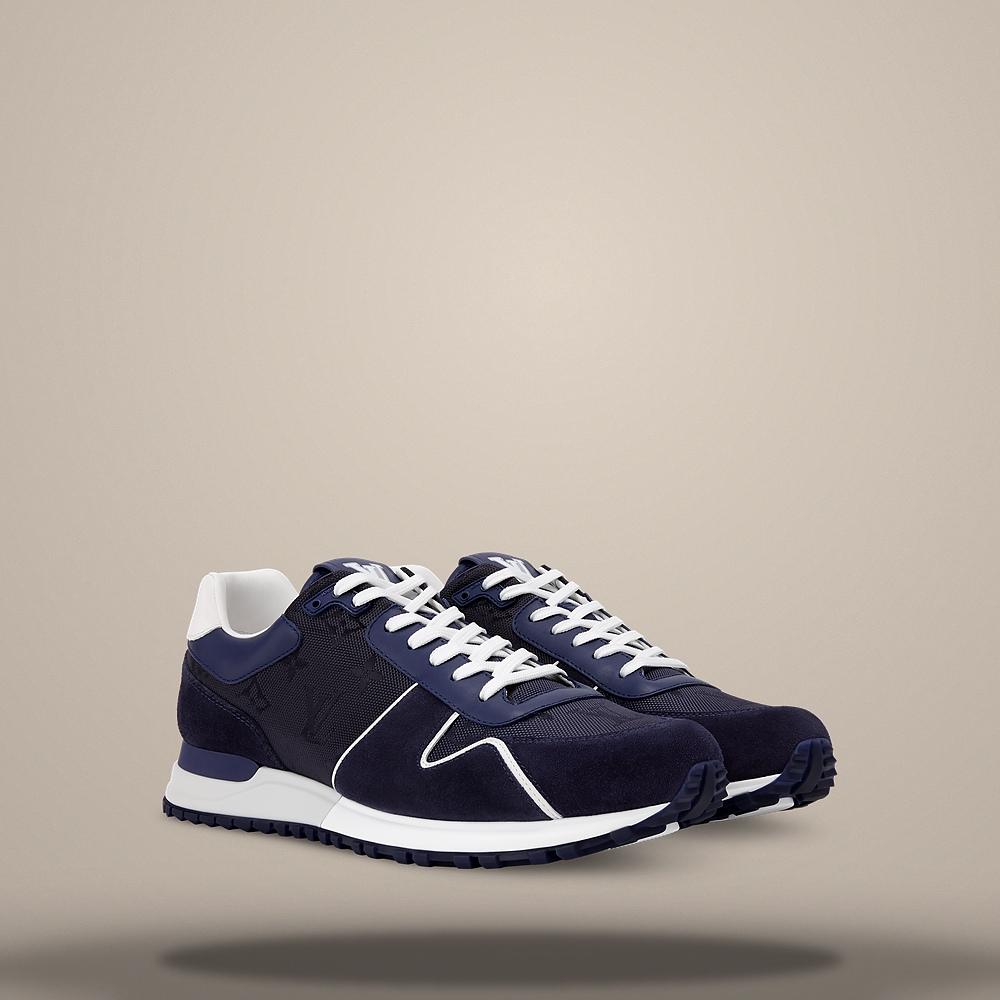 Louis Vuitton Run Away Blue Low-Top Sneakers 1AKBM6