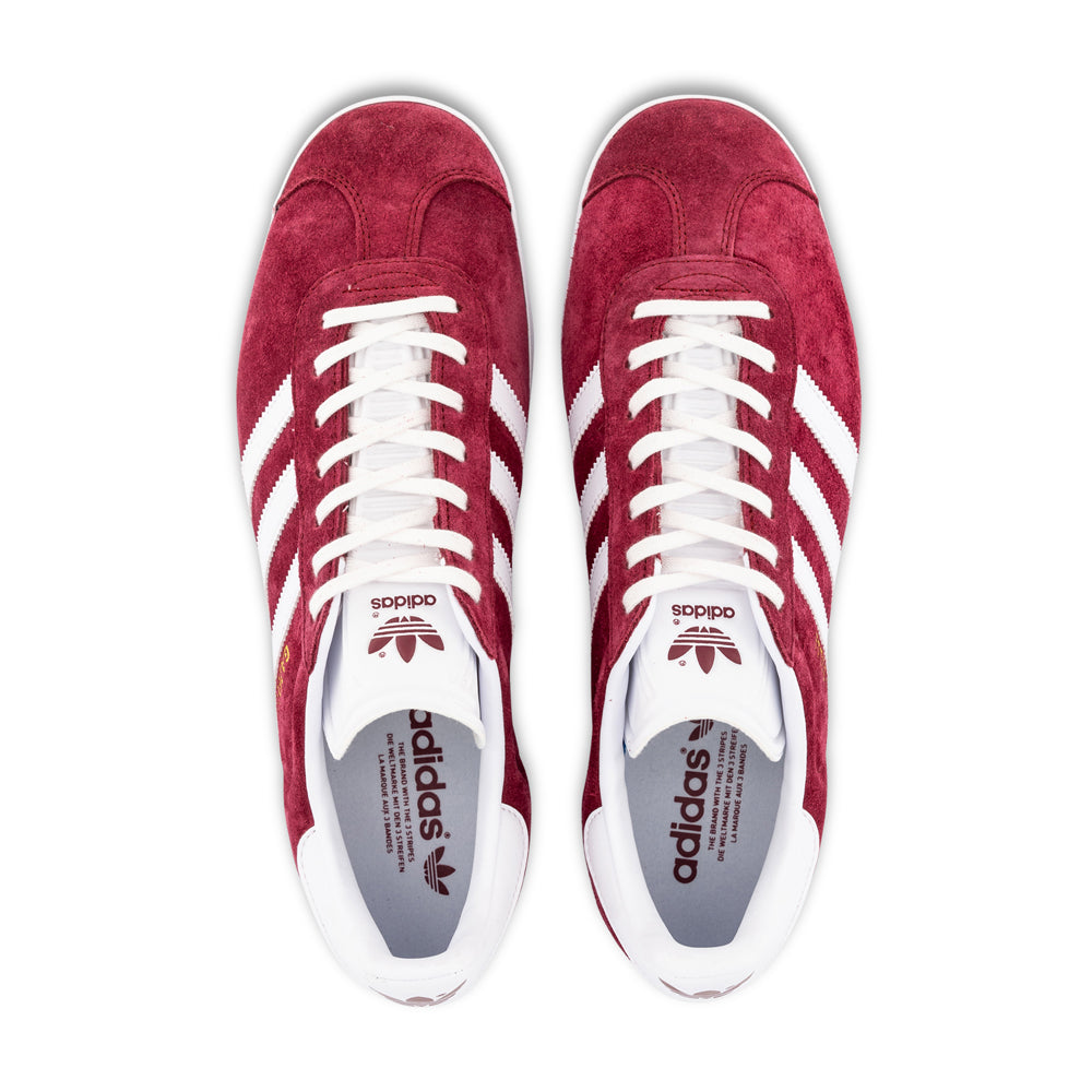 Adidas Burgundy Gazelle Women’s Low-Top Sneakers