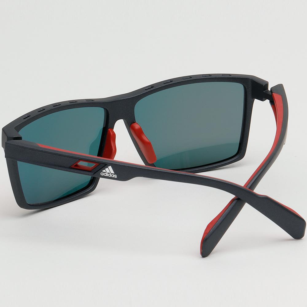 Adidas Sports Sunglasses Mirror Lens Horn-Rim Asian Fit Unisex SP0034F 02L