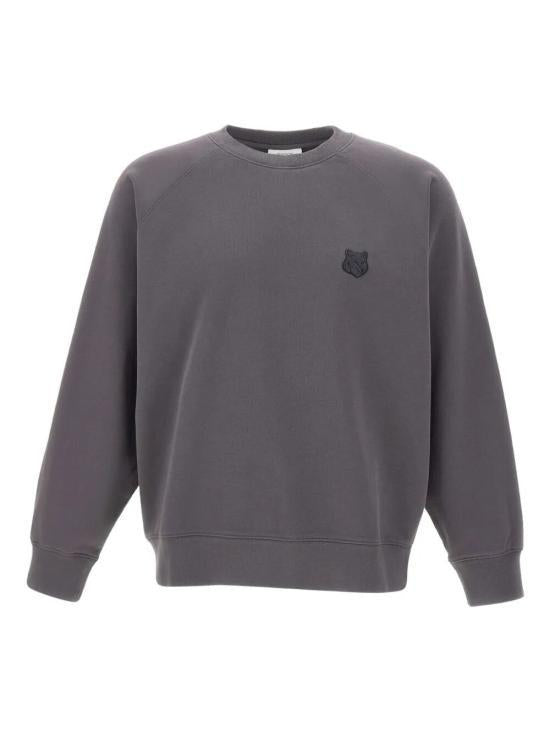 Maison Kitsune Fox Head Oversized Sweatshirt Men’s Cotton Pu PM00306 KM0340 P180