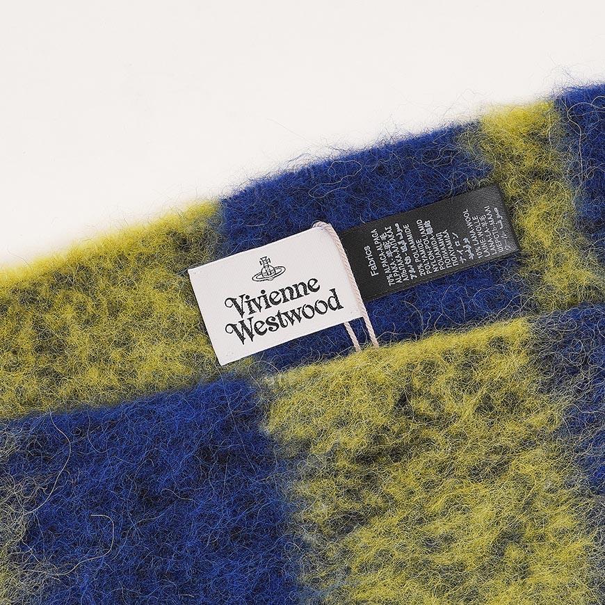 Vivienne Westwood Unisex Chunky Stripe Scarf 8103014F W01BN E401