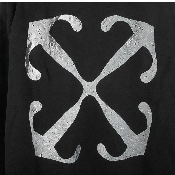OFF WHITE Oversized Crewneck Sweatshirt Black Men’s