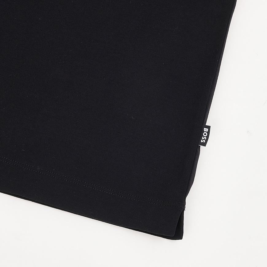 HUGO BOSS Men’s Mercerized Cotton Polo Shirt Black 505558 29 001