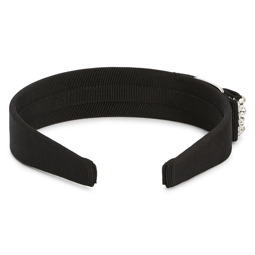 Ferragamo Crystal Vara Bow Women's Headband 34 2758 001 0524893