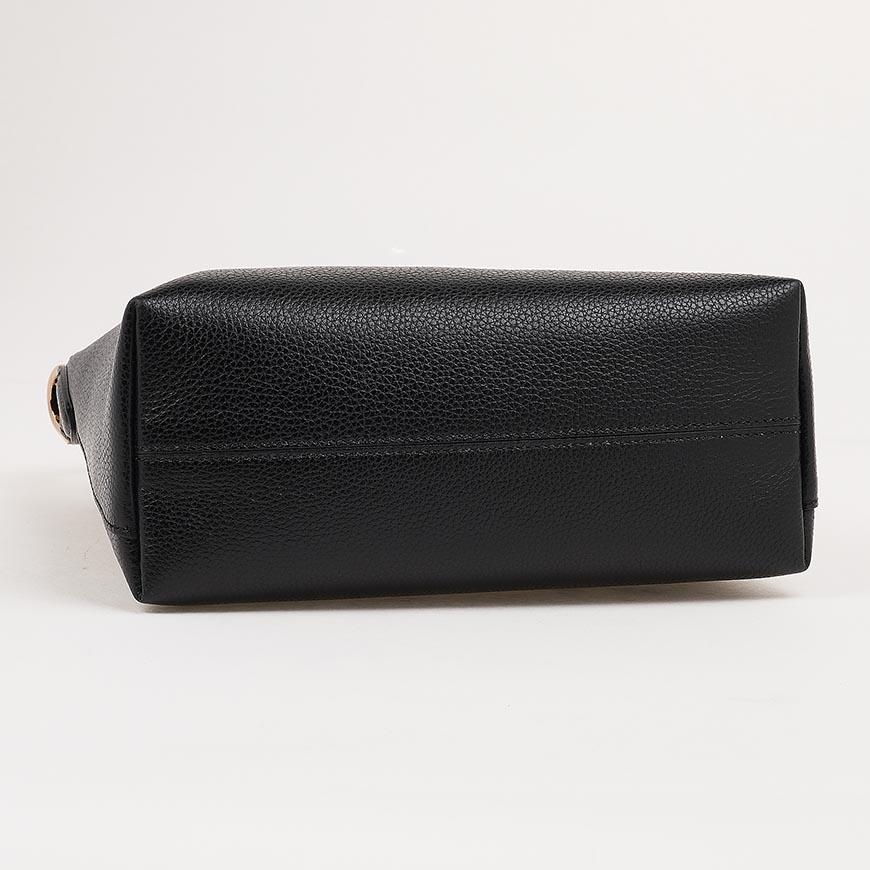 Tods T Timeless Mini Bucket Bag Black Leather Shoulder Bag Women