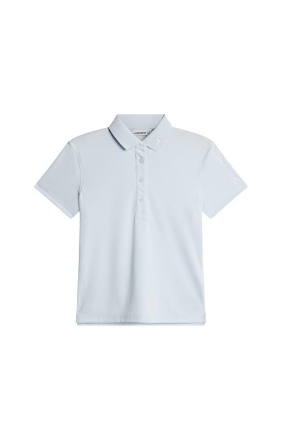 J LINDEBERG Women Tour Tech Polo Shirt GWJT14814 O611 SKYWRITING DOM