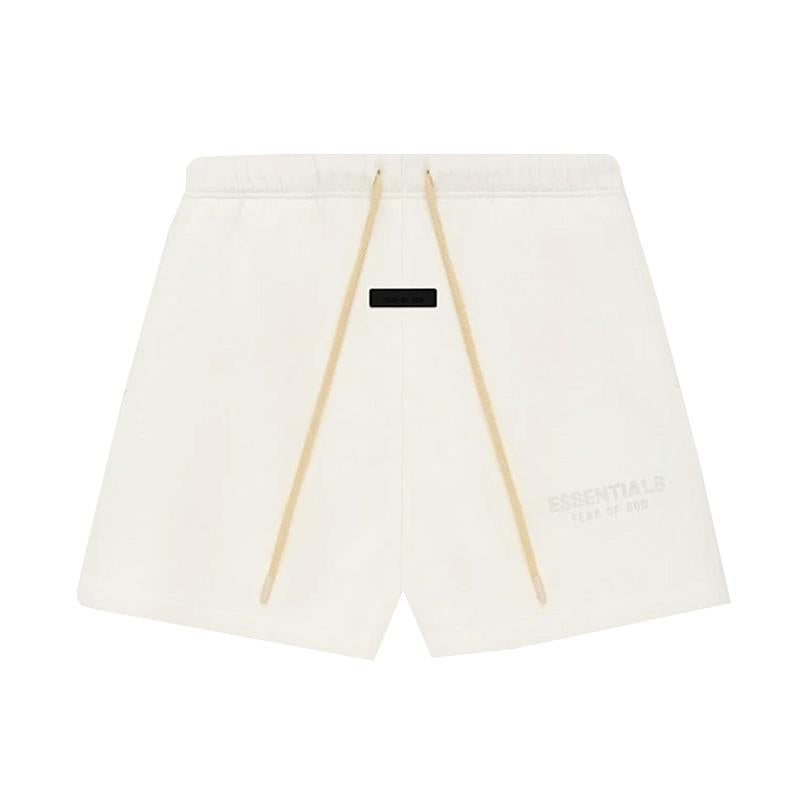 Fear of God Essentials Ivory Sweat Shorts Unisex