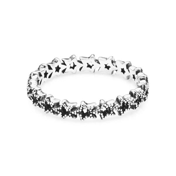 PANDORA Asymmetric Star Band Ring Sterling Silver