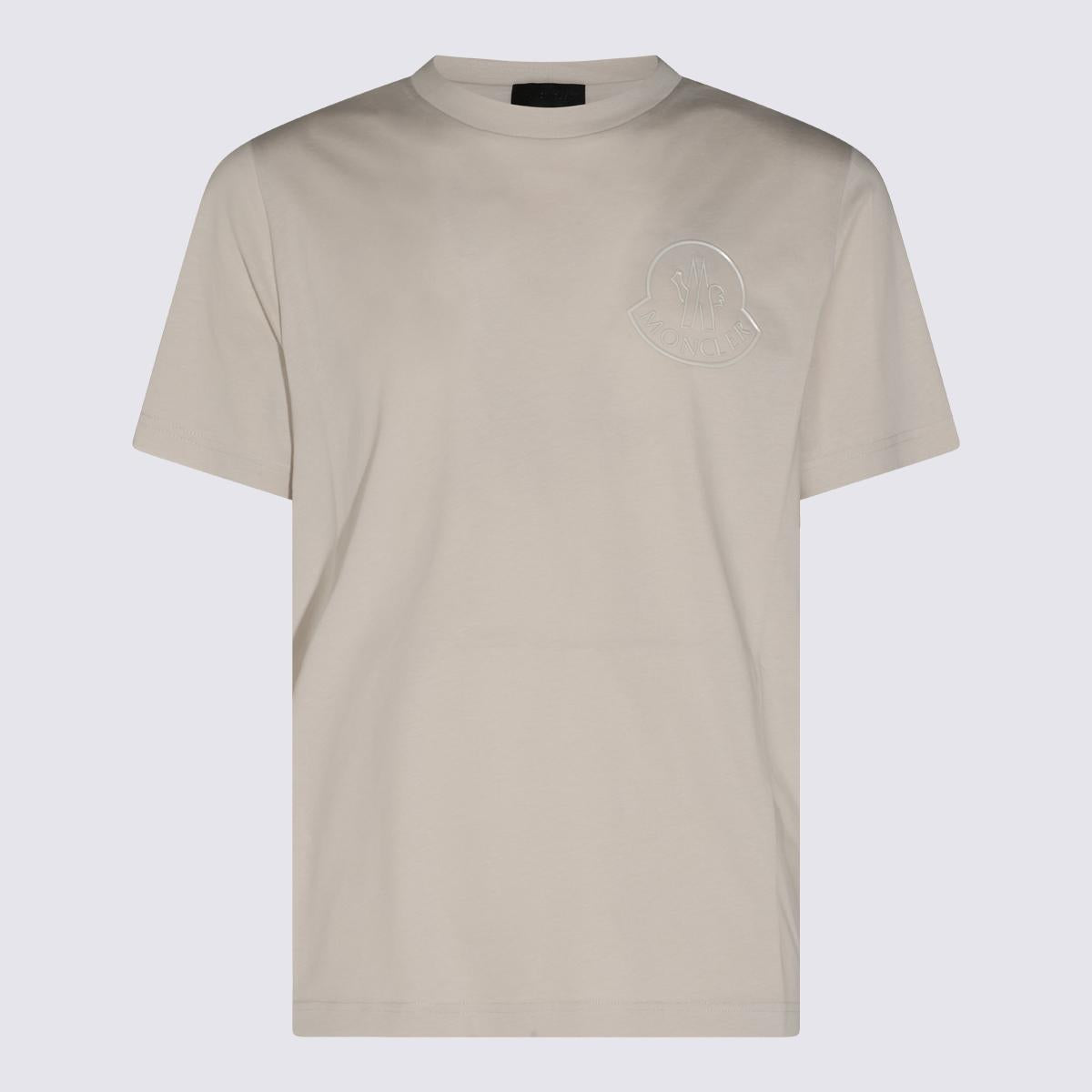 Moncler Short Sleeve T-Shirt Men’s FW26 White Cotton