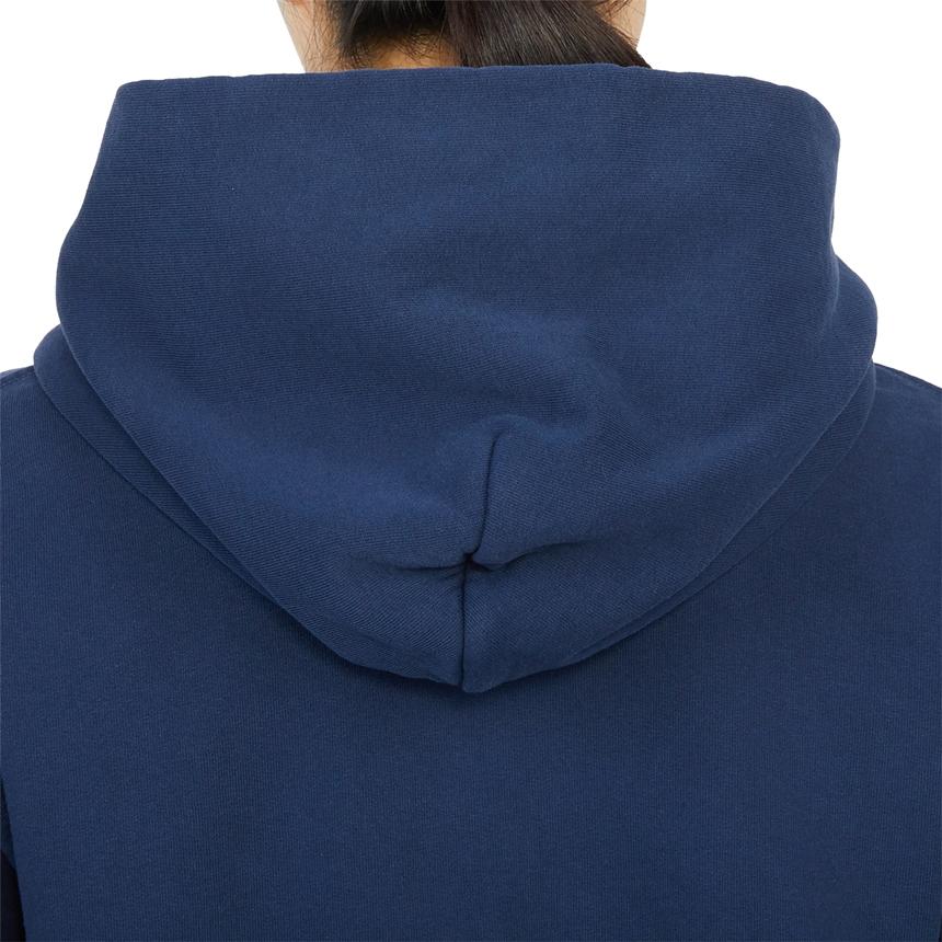 SPORTY&RICH Women’s Fleece-Lined Hoodie Sweatshirt Navy