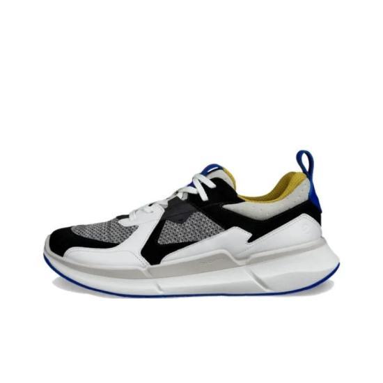ecco Leather Low-Top Sneakers Black Men’s Casual Shoes 830774 61122