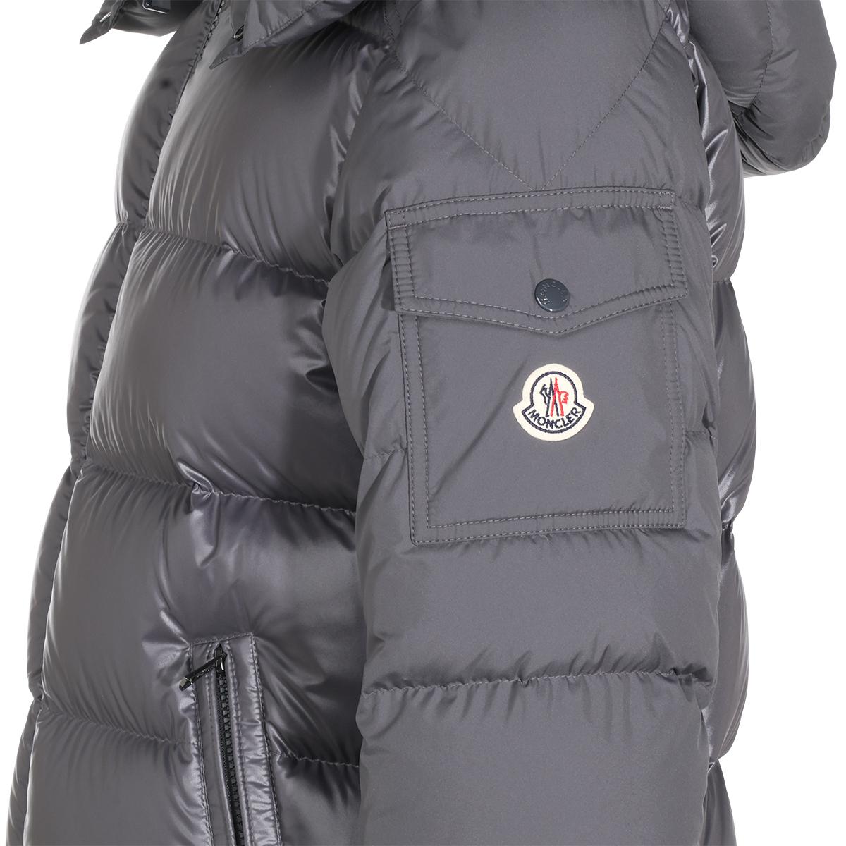 Moncler Black Down Puffer Jacket for Men