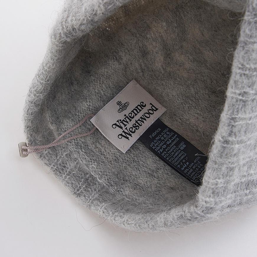 Vivienne Westwood Unisex Fluffy Beanie Hat 8102002J K006A P401