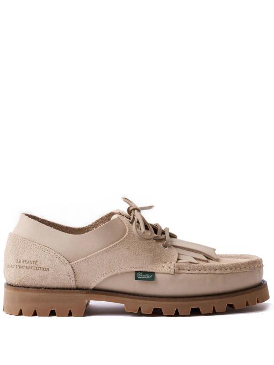 PARABOOT THIERS Lace-Up Dress Shoes Sand Suede Men’s