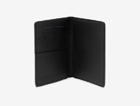 Maison Margiela Leather Bifold Wallet Unisex Black